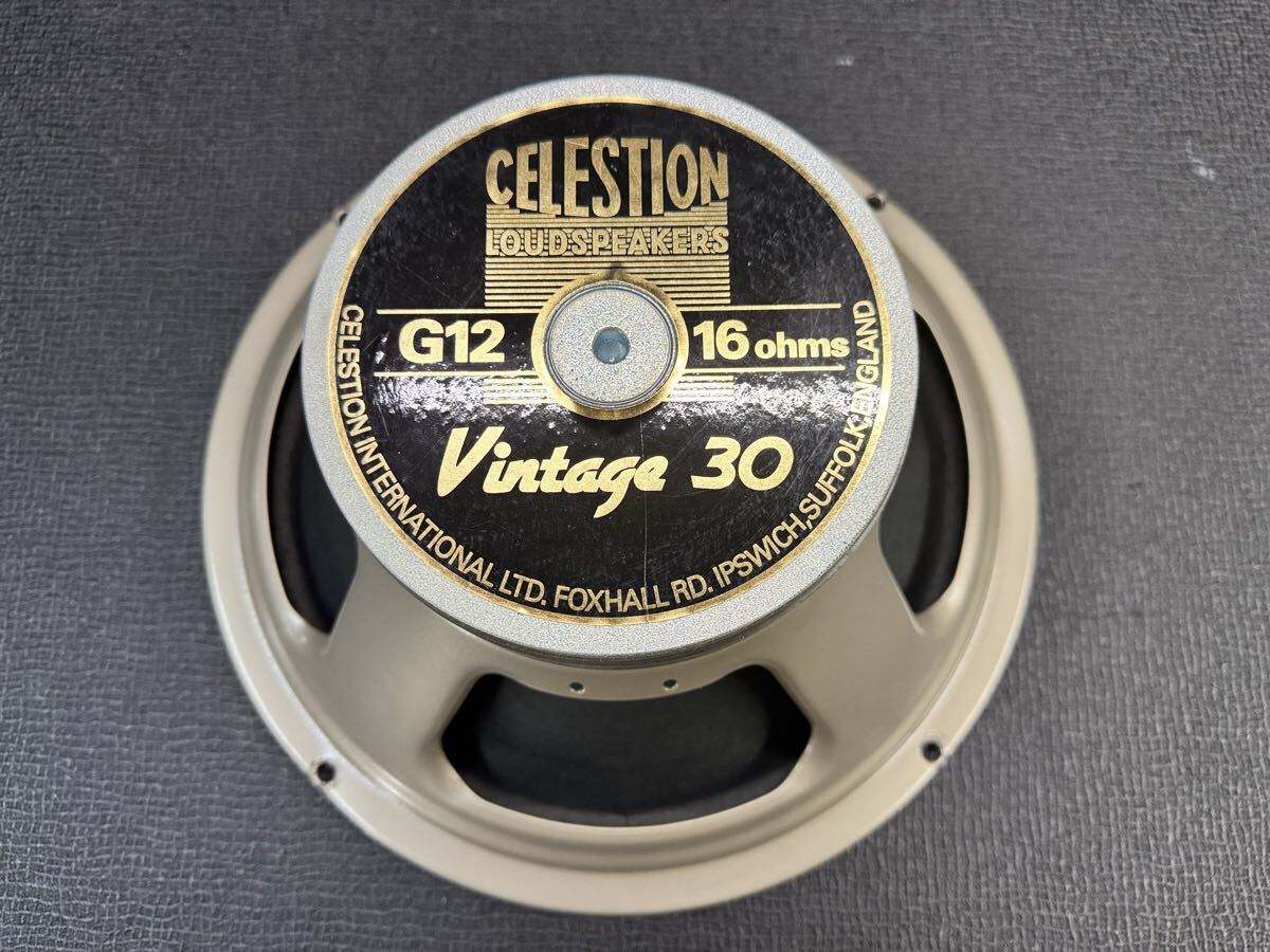 ［旧ステッカー］CELESTION セレッション G12 Vintage30 ギターアンプ スピーカー 12インチ 16Ω ③_画像1