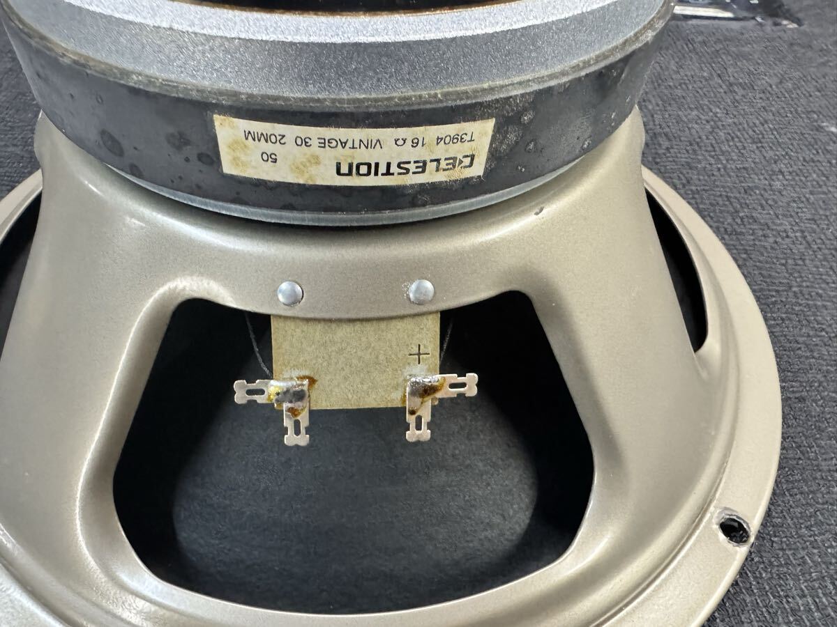 ［旧ステッカー］CELESTION セレッション G12 Vintage30 ギターアンプ スピーカー 12インチ 16Ω ④_画像2