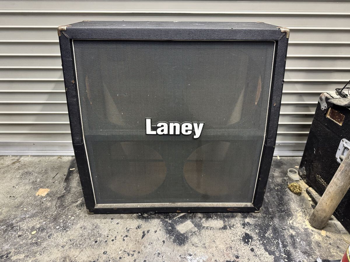 ［ジャンク］ Laney レイニー GS-412P ギター アンプ キャビネット エンクロージャー 箱のみ 4 × 12_画像1