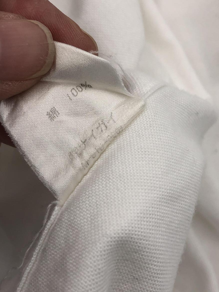 ゆうパケットOK POLO RALPH LAUREN ポロ ラルフローレン ナイガイ ワンポイント刺 ボタンダウン シャツ size160/白 ■■ ☆ fjb6 子供服_画像4