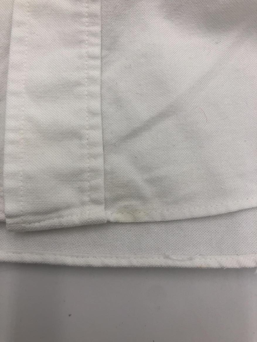 ゆうパケットOK POLO RALPH LAUREN ポロ ラルフローレン ナイガイ ワンポイント刺 ボタンダウン シャツ size160/白 ■■ ☆ fjb6 子供服_画像8