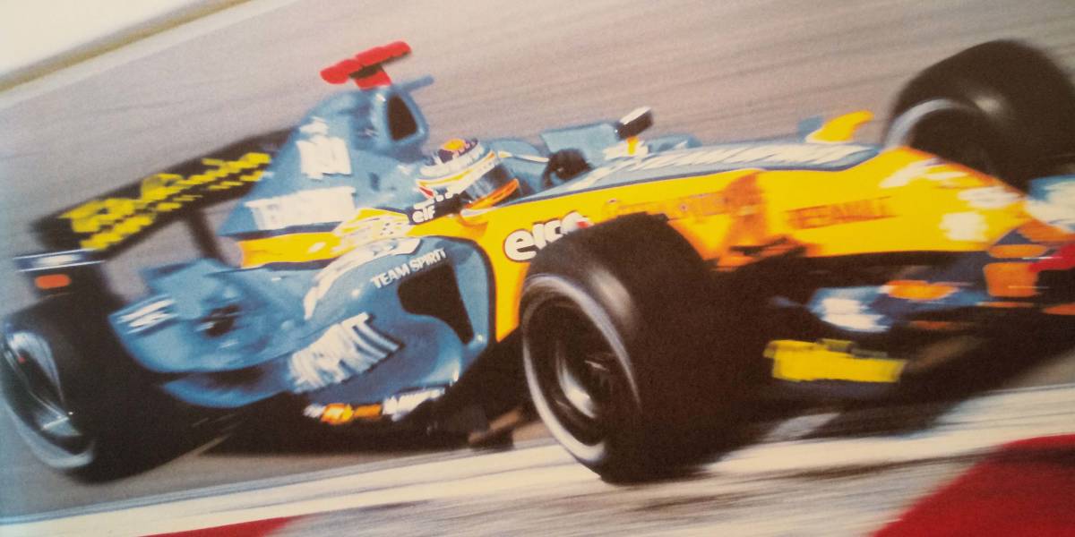 フォーミュラー1ワールドチャンピオンシップス　不織布２００８年カレンダー　長期保管品　中古_画像2