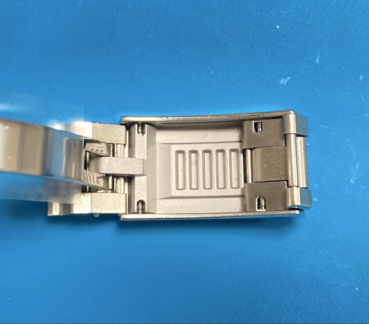 未使用 腕時計パーツ センターポリッシュ グライドロッククラスプ サブマリーナ GMT-MASTER等 交換用 ジェネリックパーツ ver-2_画像4