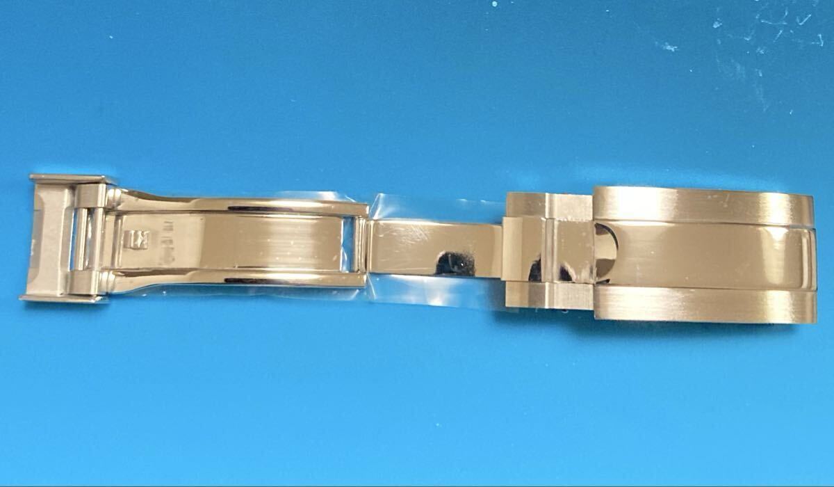 未使用 腕時計パーツ センターポリッシュ グライドロッククラスプ サブマリーナ GMT-MASTER等 交換用 ジェネリックパーツ ver-2_画像2