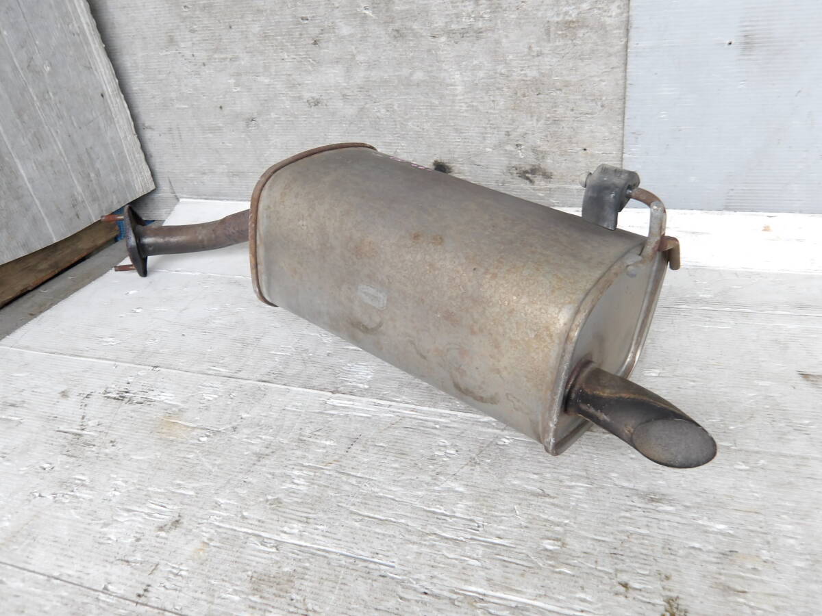 即決 H21年 E11 ノート 15X HR15DE CVT 2WD リア マフラー 日産 純正 棚落ち無し /20【7-22040】92170_画像6