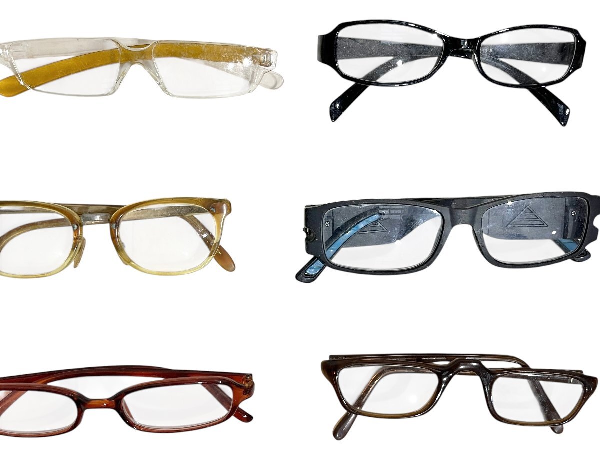 眼鏡　メガネ　サングラス　大量　おまとめ　HOYA/AIRWARK/XCLUSIV/OXFORD POLOCLUB　他　64点　中古品　100サイズ　蘇さ(BBY1917)_画像4