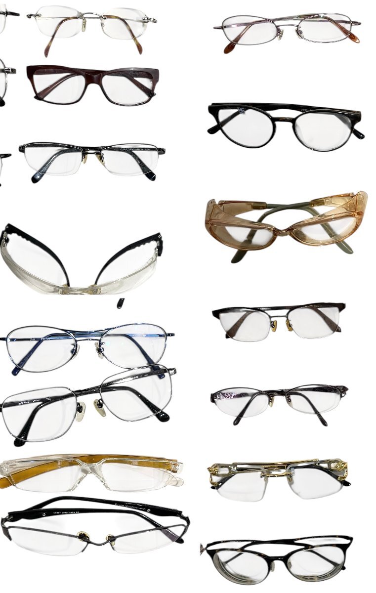 眼鏡　メガネ　サングラス　大量　おまとめ　HOYA/AIRWARK/XCLUSIV/OXFORD POLOCLUB　他　64点　中古品　100サイズ　蘇さ(BBY1917)_画像8