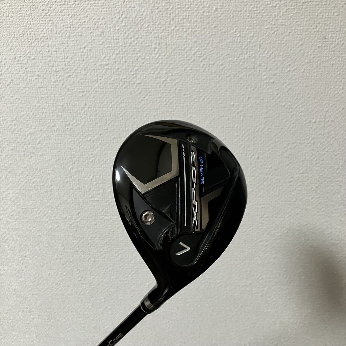 【希少スペック】カムイプロ XP-03 7W フェアウェイウッド ベンタスtr ブラック 7X 純正ヘッドカバー付_画像1
