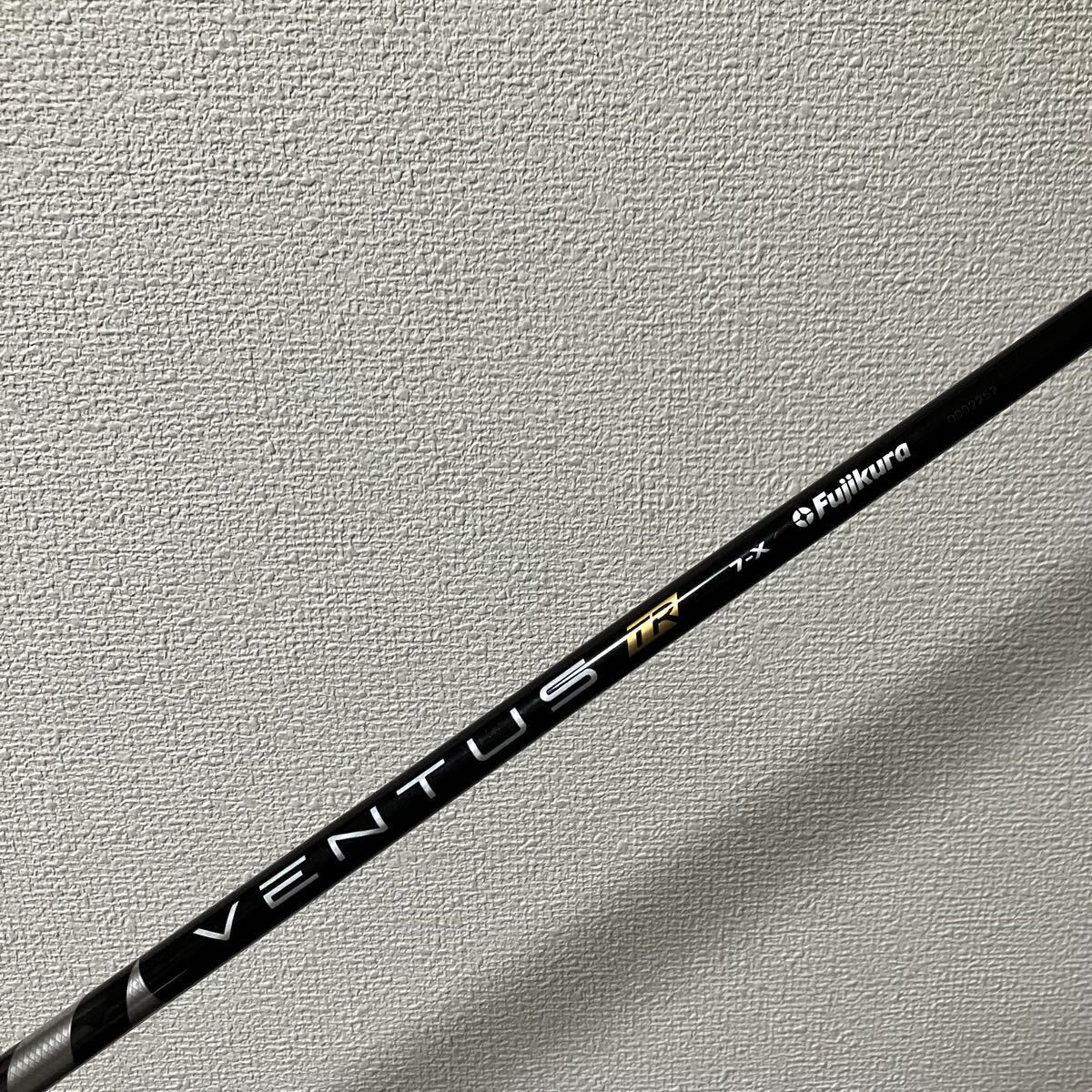 【希少スペック】カムイプロ XP-03 7W フェアウェイウッド ベンタスtr ブラック 7X 純正ヘッドカバー付_画像5