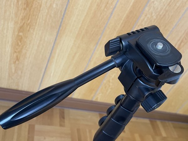 Velbon POLE POD EX ベルボン スタンド型一脚 ポールポッド EX|室内使用のみ良品|最大180cm 軽量 一脚と小型三脚 合体・分離可能_画像4