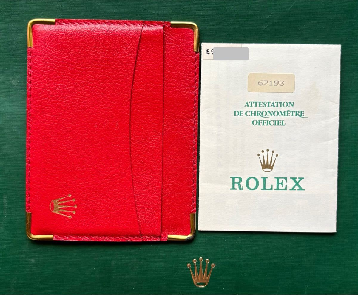 ロレックス ROLEX 67193 ギャラ ギャランティー 保証書 ギャランティ レディース Garantie Guarantee Warranty ケース クーポン_画像1