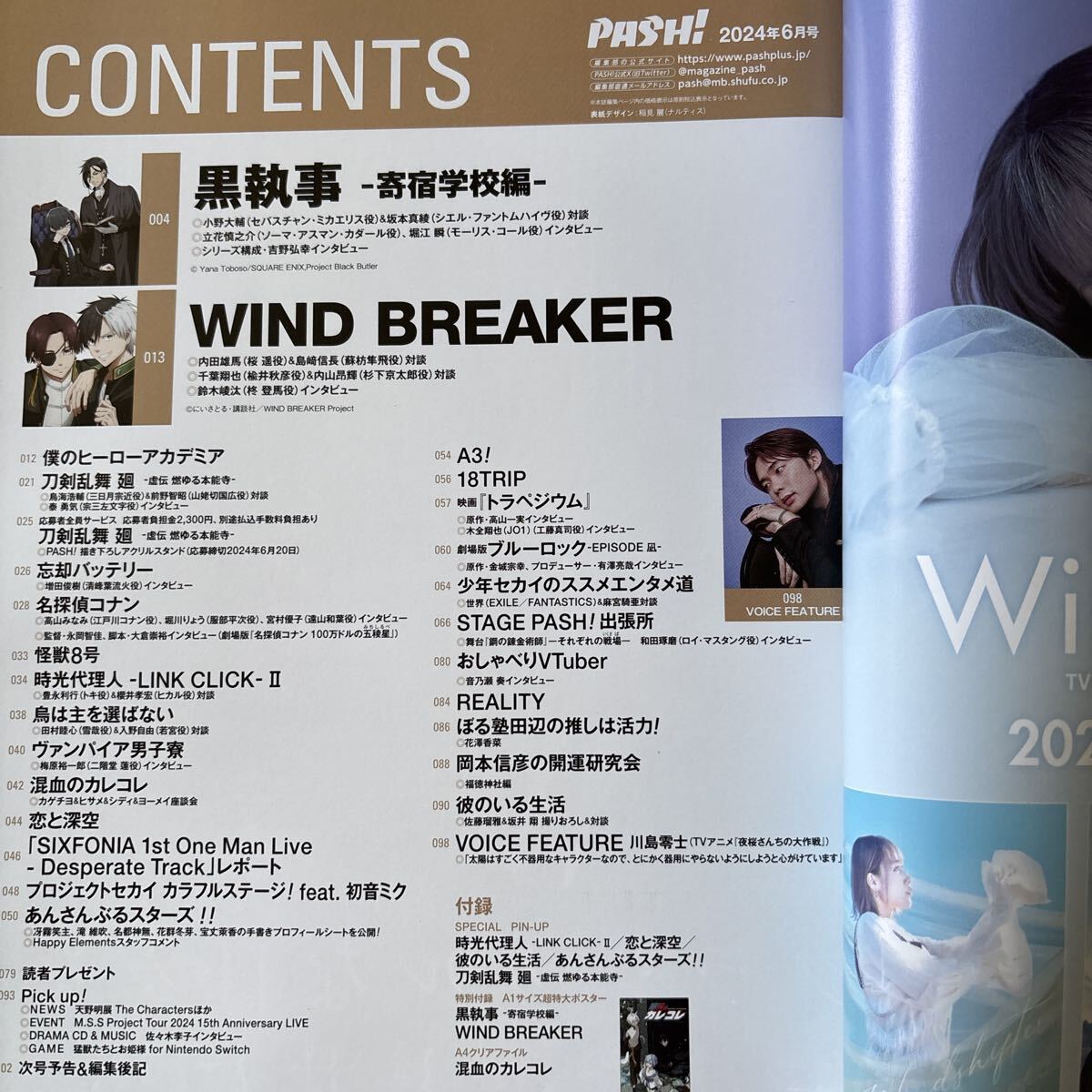 【送料込み】パッシュ 2024年6月号_画像2