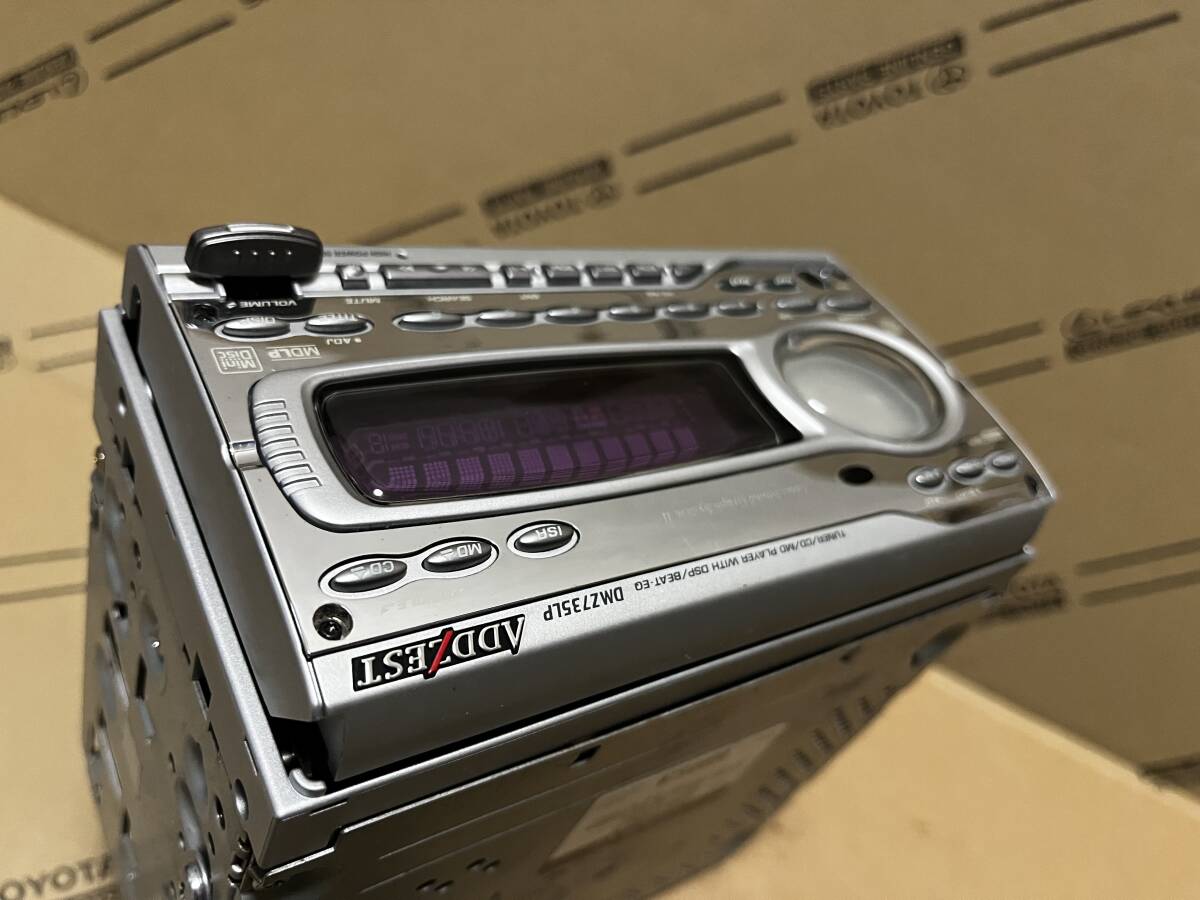 ★ADDZEST クラリオン DMZ735LP CD&MDプレーヤーDSP★CD動作不良_画像8