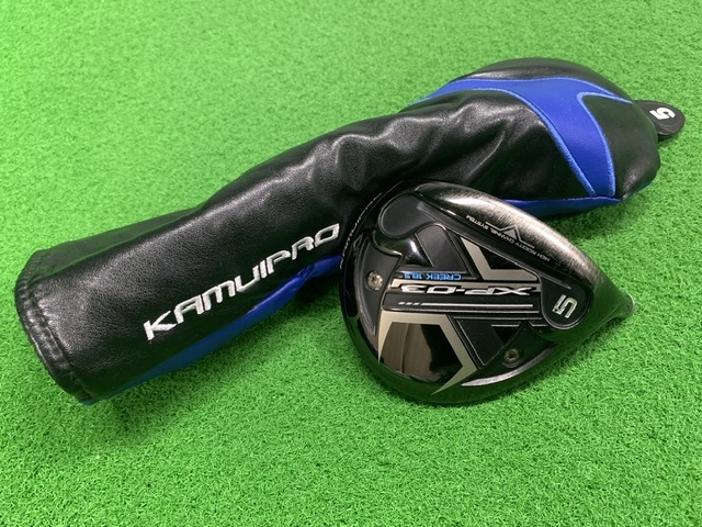 【中古美品】KAMUIPRO カムイプロ XP-03 5W　ロフト　18.5度　ヘッドカバー有　ヘッドのみ_画像1