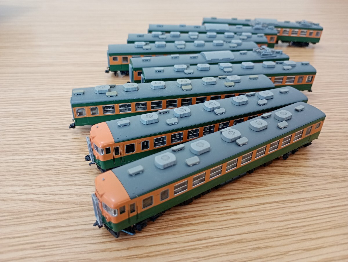 【79】マイクロエース Nゲージ B-1140 165系 165-13 JNR臨時急行 車両ケース・10両編成用 鉄道コレクション MICROACE 鉄道模型 車両_画像6