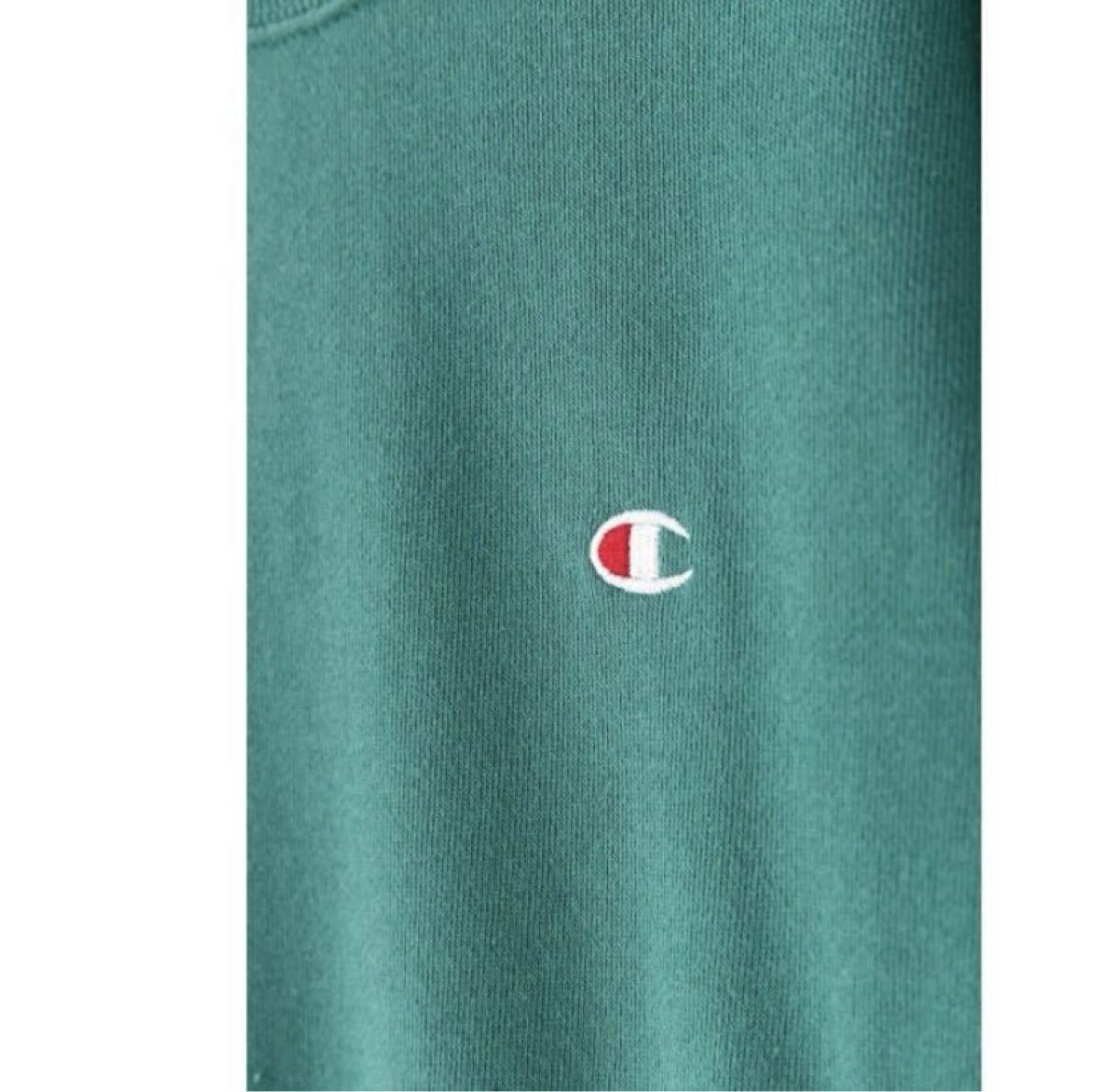 新品13581CHAMPIONチャンピオン110㎝　グレー　リブライントレーナー　スウェット男女兼用ユニセックス通学通園公園着お揃いコーデ_画像4