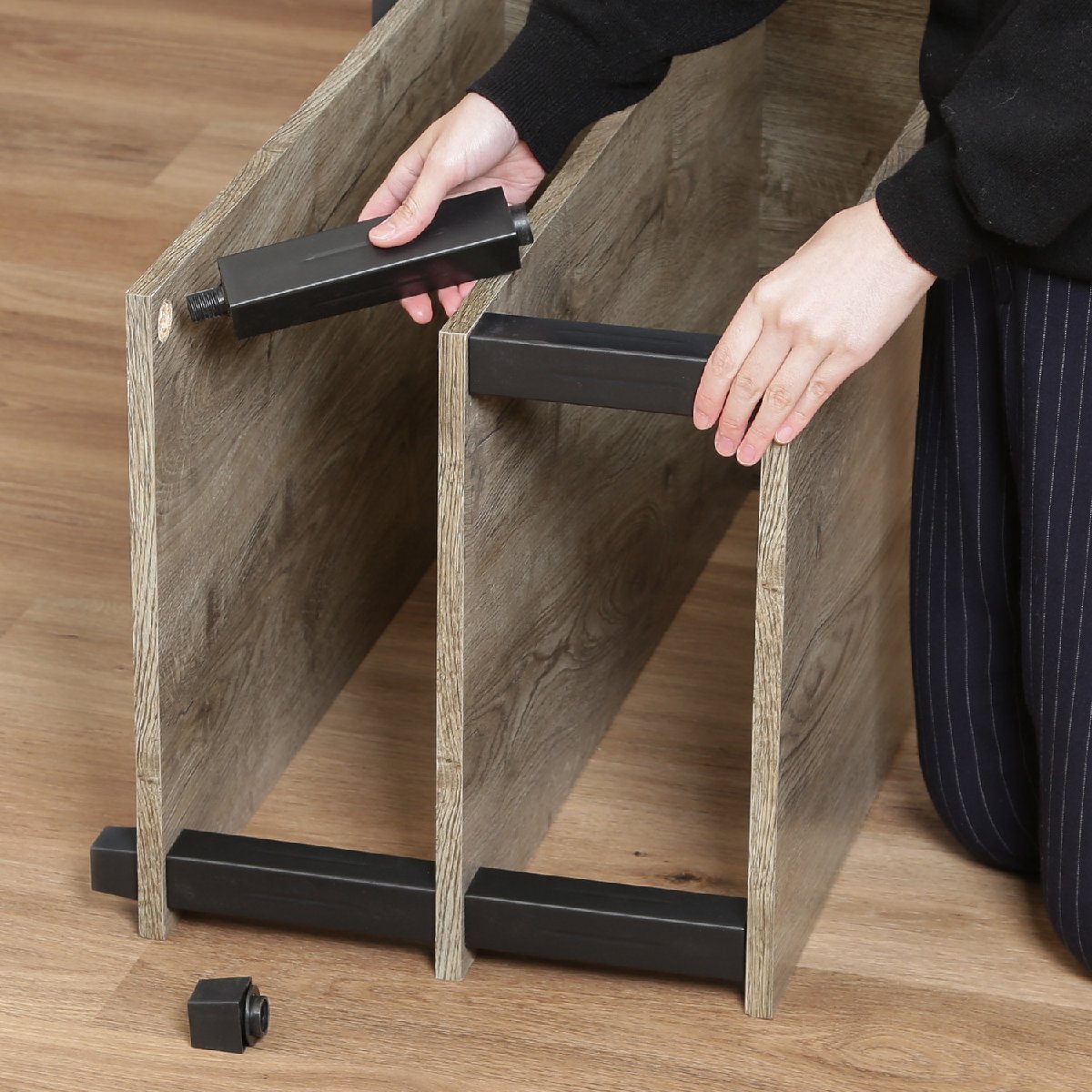 送料無料 引き出し収納付き テレビ臺 ローボード 飾り棚 テレビラック AVボード オープンラック 幅119cm奧行40cm高さ40cm ナチュラル 新品