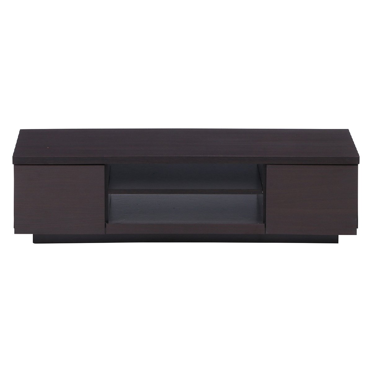 送料無(wú)料 引き出し付き テレビ臺(tái) ローボード 収納棚 飾り棚 テレビラック AVボード オープンラック 幅100cm奧行39cm高さ28cm ブラウン 新品