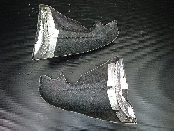 V-MAX 1200 1991年式 3UF カスタムペイント サイドカバーセット YAMAHA ヤマハ ブイマックス パーツ YA-H-020_画像6