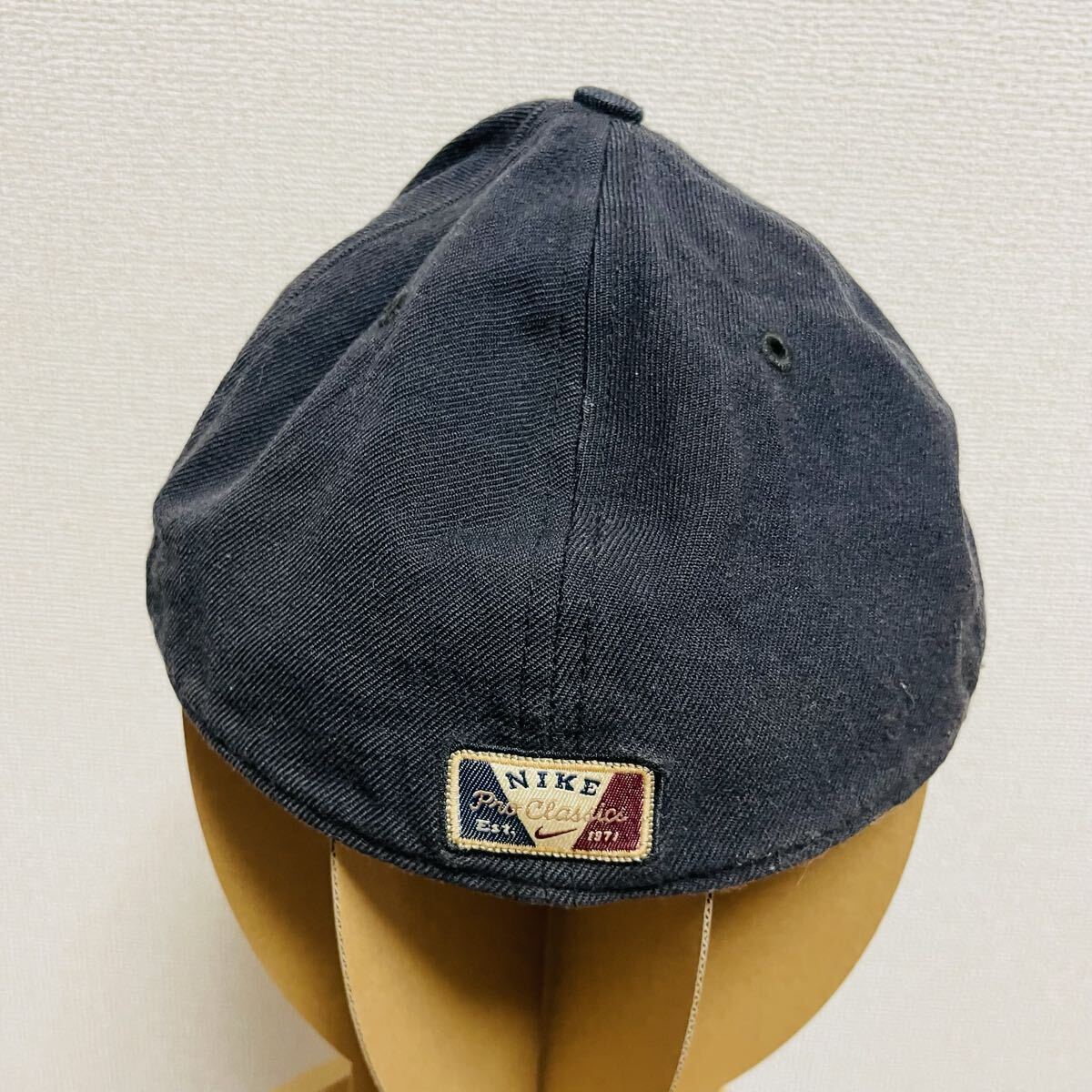 90s NIKE ナイキ　 キャップ　 帽子　 ブラック　ロゴ　ヴィンテージ _画像3