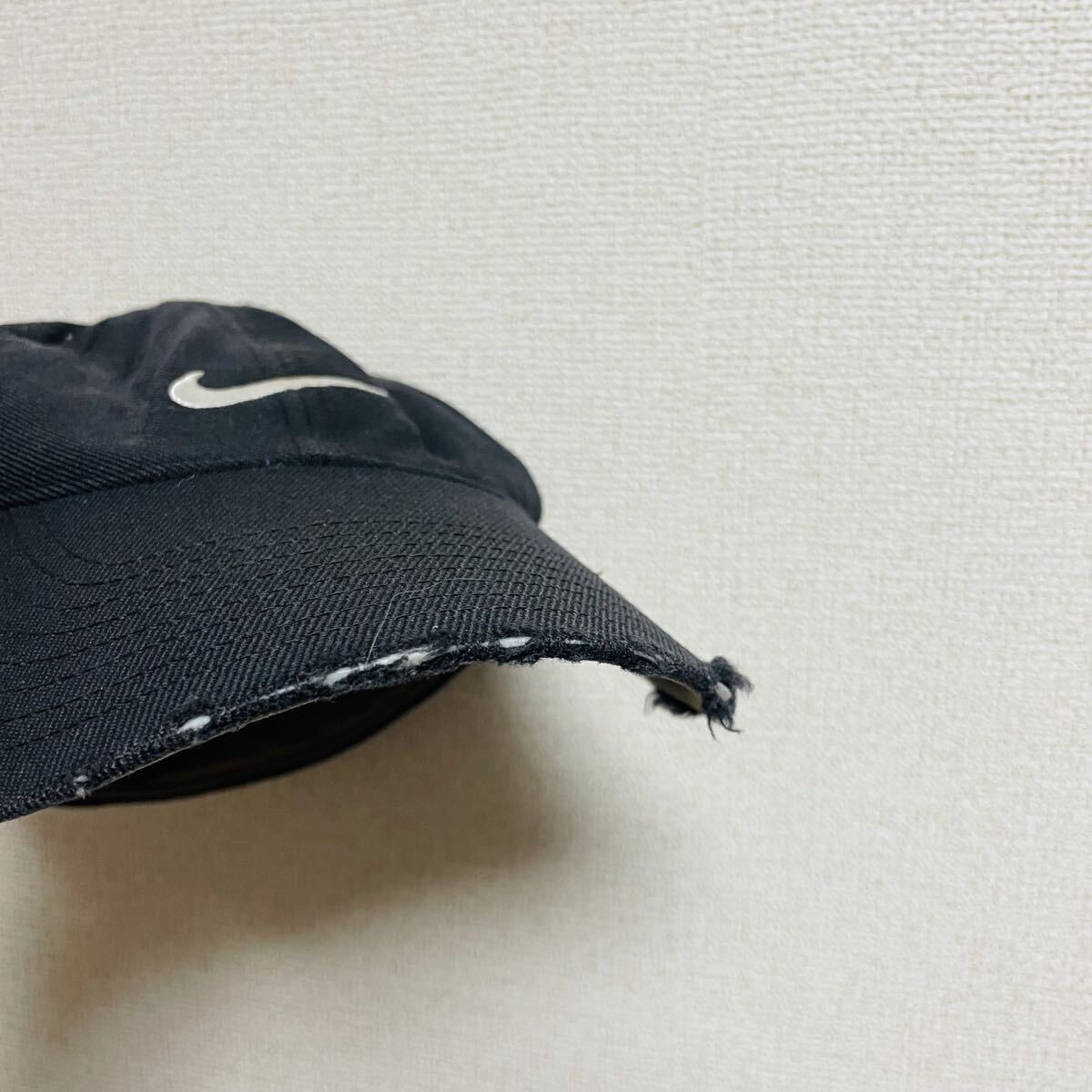 90s NIKE ナイキ　 キャップ　 帽子　 ブラック　ロゴ　ヴィンテージ _画像5