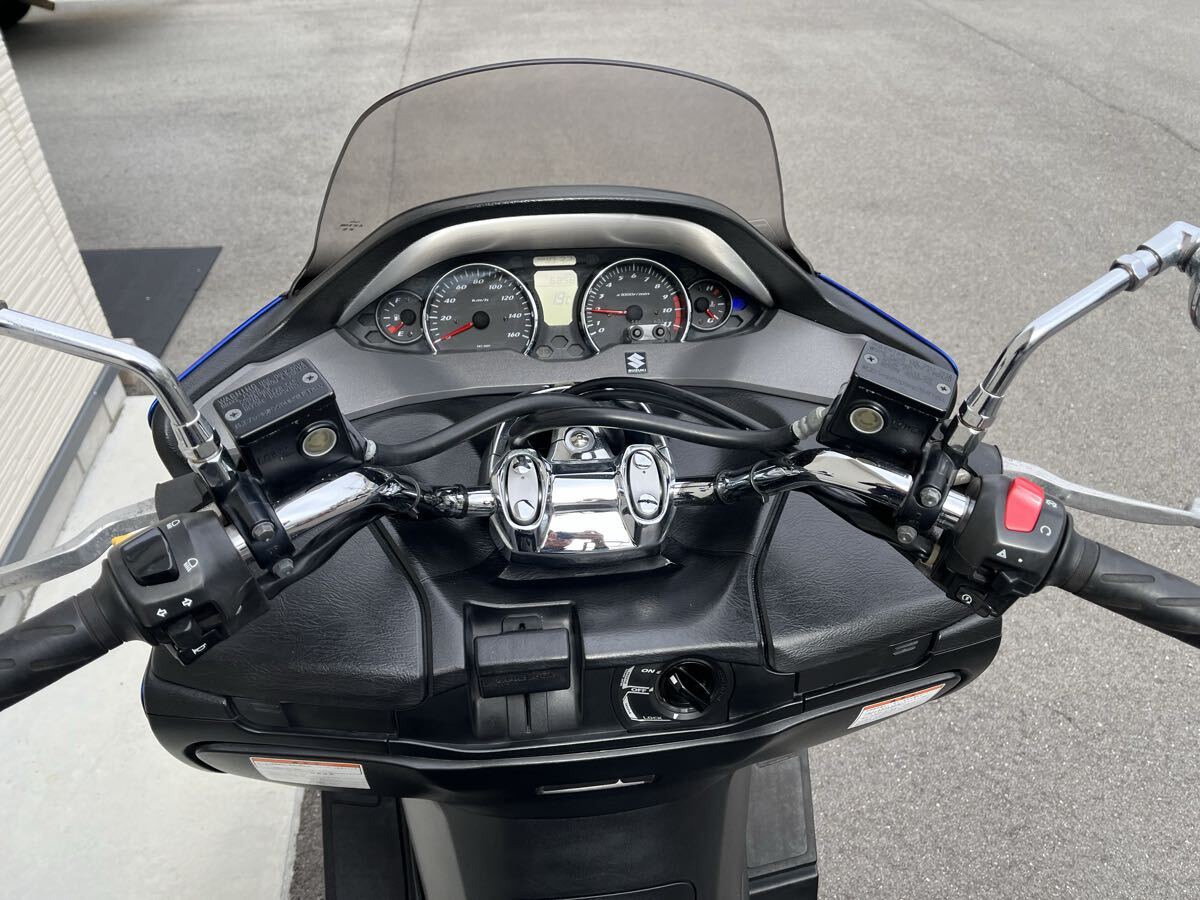 神戸発　走行6800キロ CJ44A　スカイウェイブ250 Type S_画像8