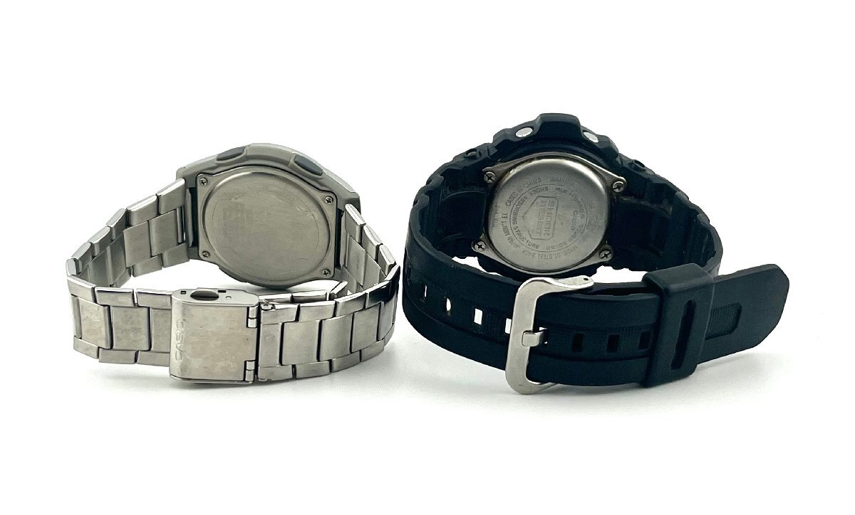 ★BP★ １円　CASIO　カシオ　G-SHOCK　ウェーブセプター　メンズ　腕時計　6本セット　まとめ　ジャンク 【時計】【中古_画像7