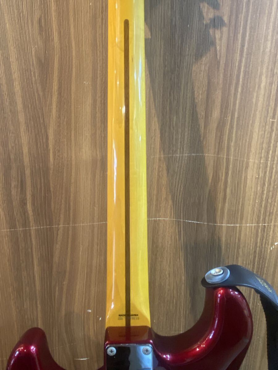 Fender フェンダー ストラトキャスター レッド エレキギター 良品  Stratocaster Fender japan フェンダージャパン_画像5