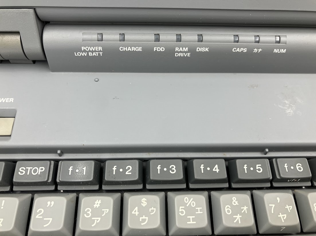 NEC PC-9801ns/T ワープロ　現状品_画像4