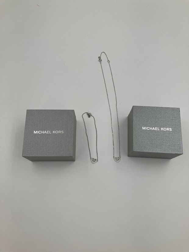 MICHAEL KORS ネックレス ブレスレット シルバー ストーン シルバー925 レディース_画像7