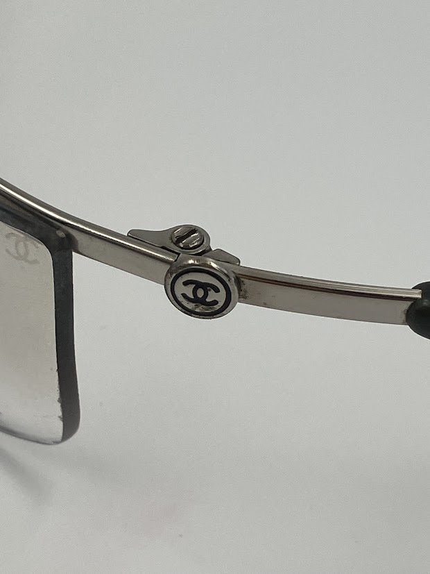 シャネル サングラス ココマーク シルバー 4008 CHANEL アイウェア スポーツ用 アウトドア [サイズ]67□14_画像5