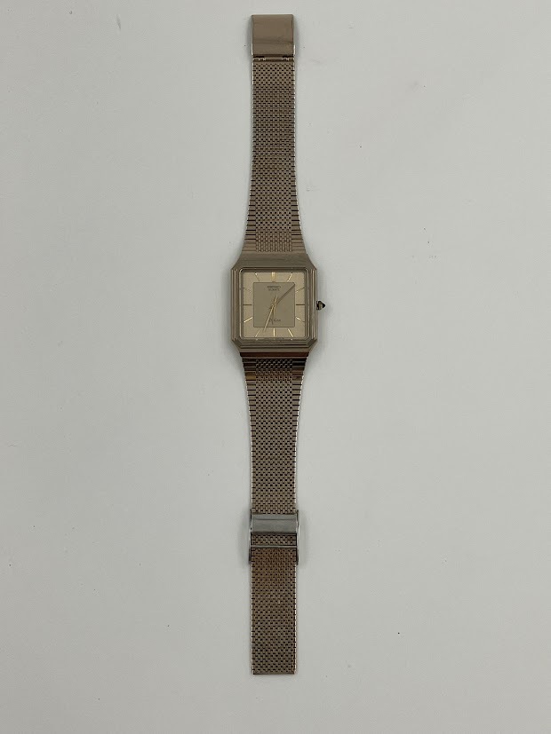 SEIKO/セイコー◇DOLCE/ドルチェ/7731-5081◇1985年製♂クオーツ　動作未確認_画像2