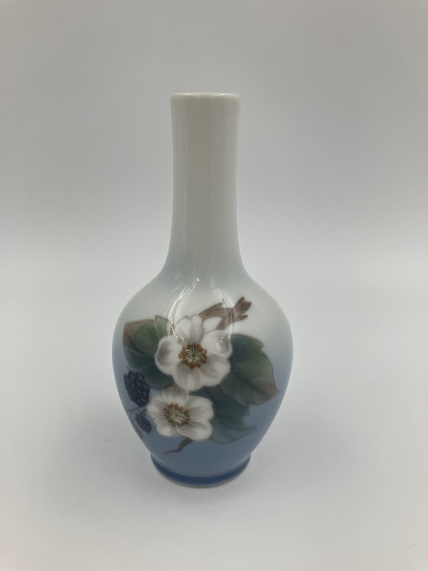 ROYAL COPENHAGEN ロイヤルコペンハーゲン ブラックベリー #288 一輪挿し フラワーベース 花器 花瓶 高さ14.5cm_画像1