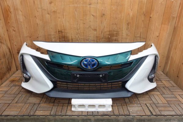  Prius [PHV] ZVW52 передний бампер [ white pearl crystal автомобиль in 070]