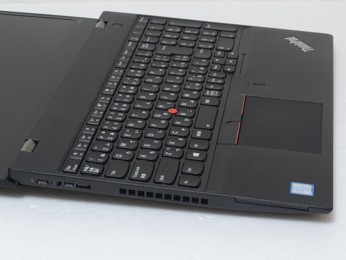 ThinkPad T580 Core i7 8650U 32GB DDR4 16GBx2 SSD512GB SAMSUNG FHD Lenovo 20LAS1KA0L カメラ ジャンク J31_画像4