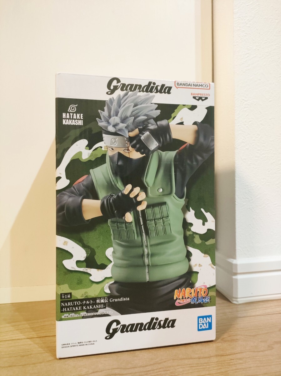 NARUTO Grandista フィギュア 2点セット うちはサスケ はたけカカシ 未開封新品 _画像2