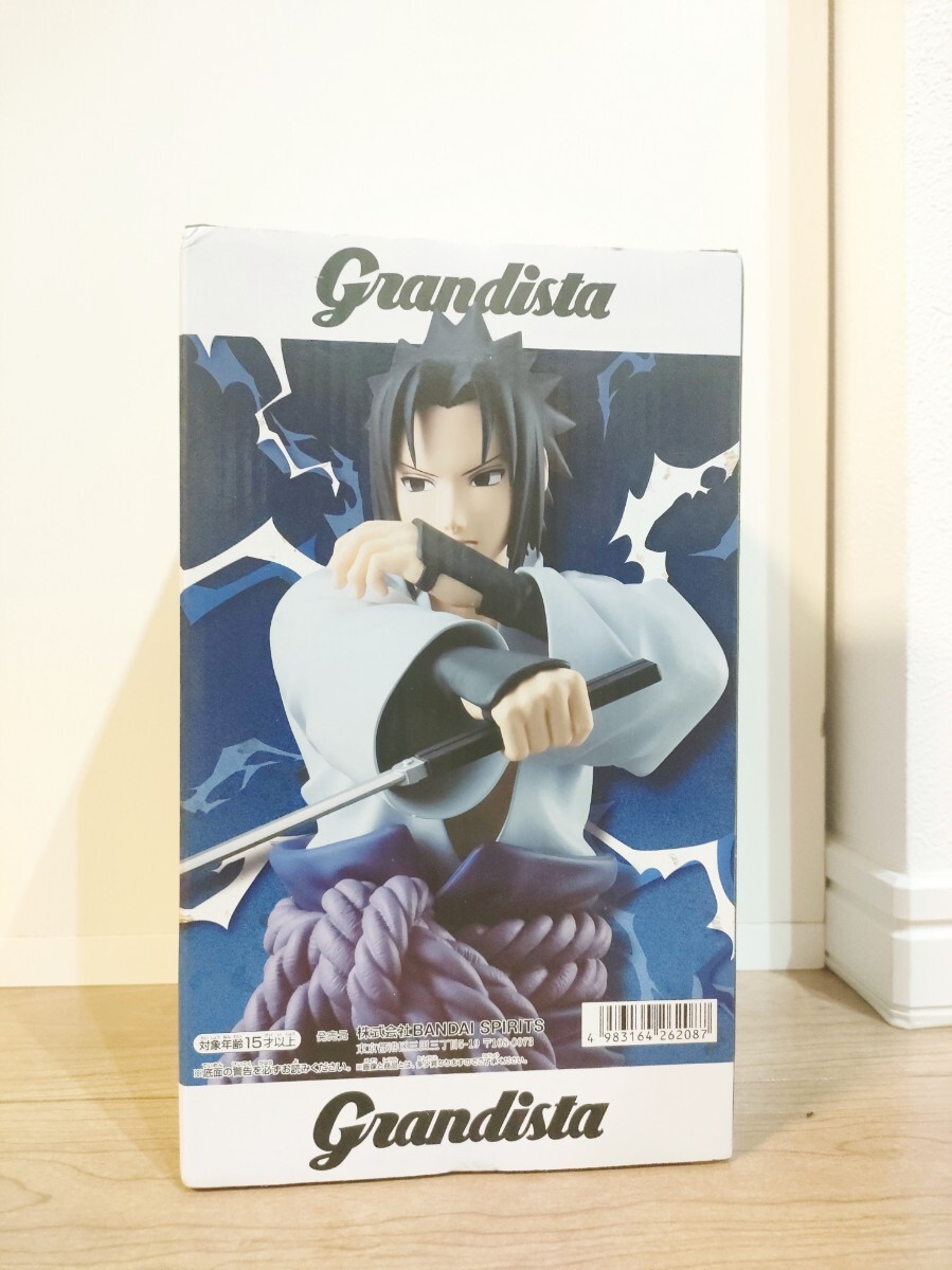 NARUTO 疾風伝 Grandista うちはサスケ UCHIHA SASUKE フィギュア ナルト 未開封新品_画像2