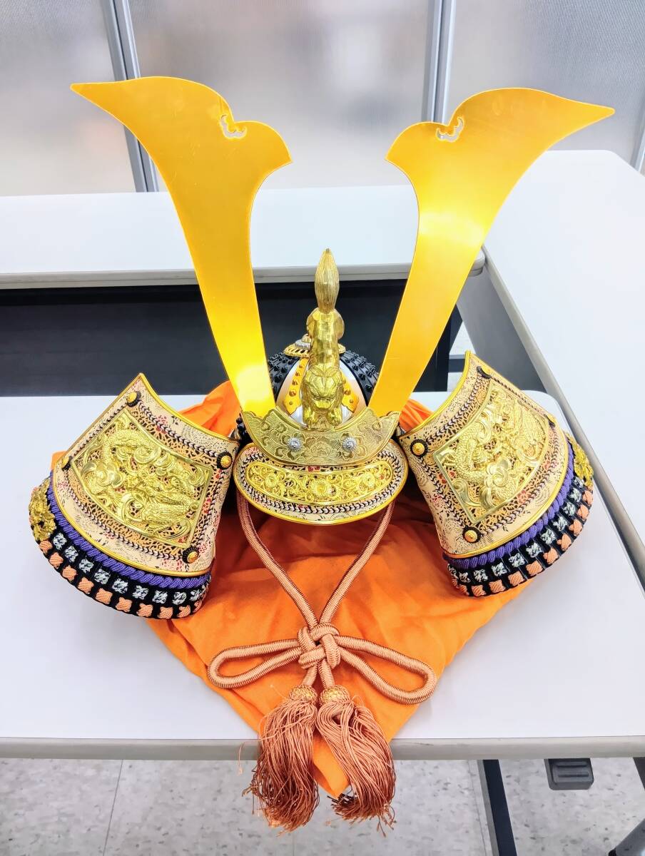 五月人形　兜飾り　日本文化　端午の節句　工芸品_画像1