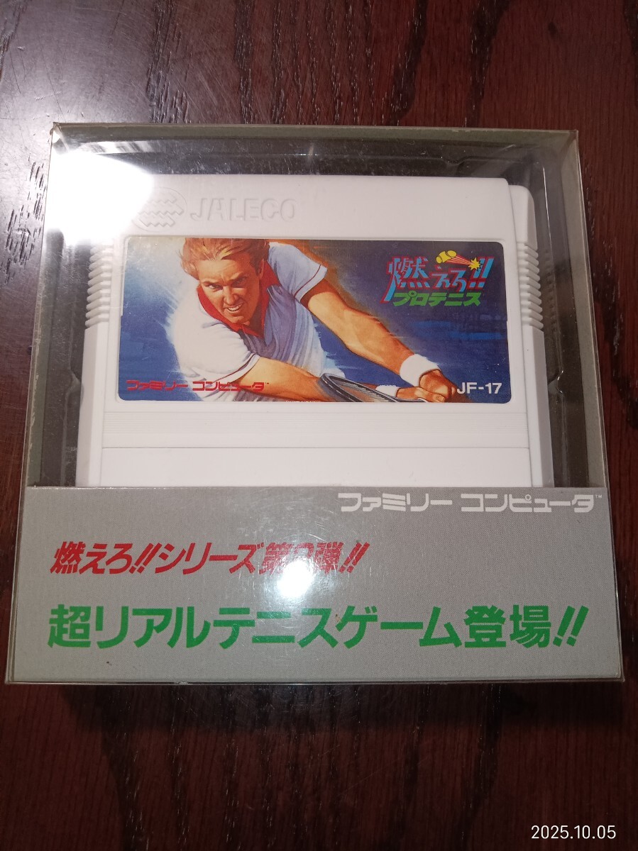 □美品□　燃えろ!!プロテニス_画像1