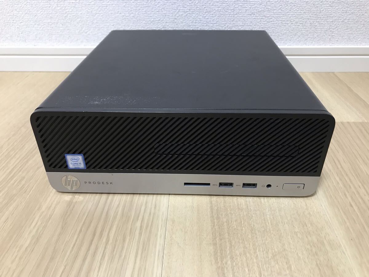 091407m HP ProDesk 400 G4 SFF Core i5-7500 3.4GHz 8GB SSD 256GB DisplayPort/アナログRGB出力 DVD-ROM Windows10 Pro 64bit_画像3