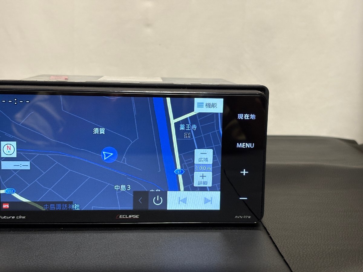 AVN-R7W　イクリプス/ECLIPSE　整備済　SDナビ　地デジ/Bluetooth◇管理4709107◇★トヨタ/ダイハツ/スズキ/ホンダ/三菱/スバル_画像3