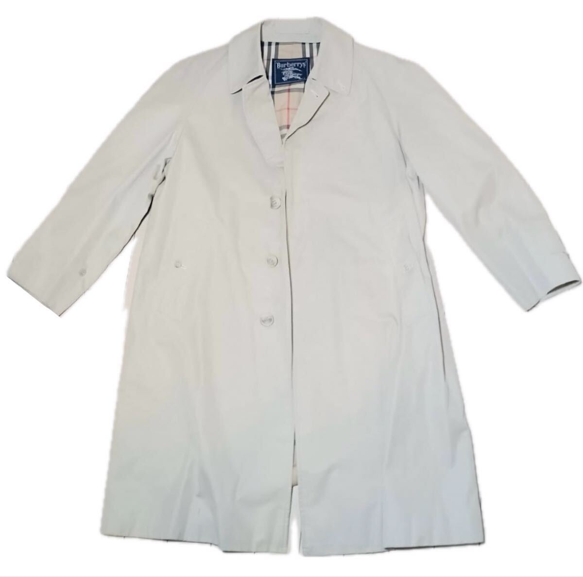 BURBERRY/バーバリー/トレンチコート/ベージュ系/ヴィンテージ/古着/チェック柄_画像1