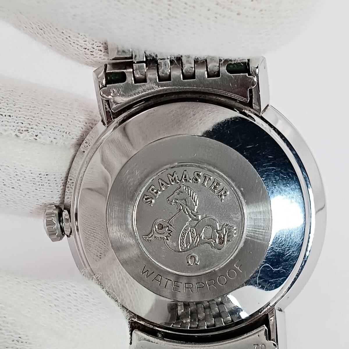 OMEGA オメガ シーマスター デビル 自動巻き メンズ腕時計 ビィンテージ_画像7