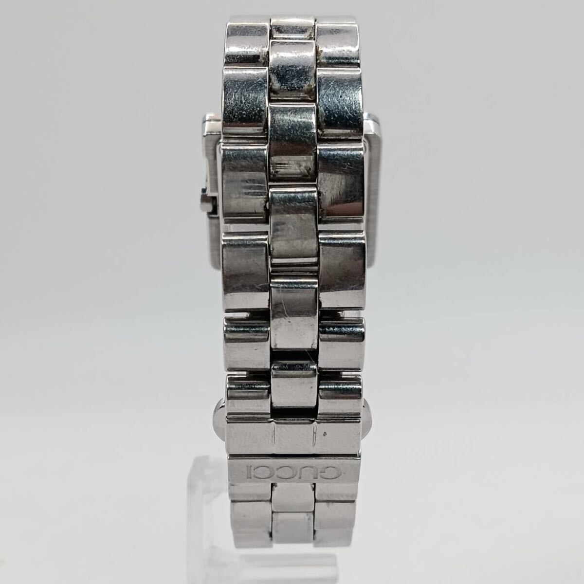 GUCCI/グッチ/Gスクエア/3600L/レディース/シルバー/腕時計/ヴィンテージ/動作未確認_画像3