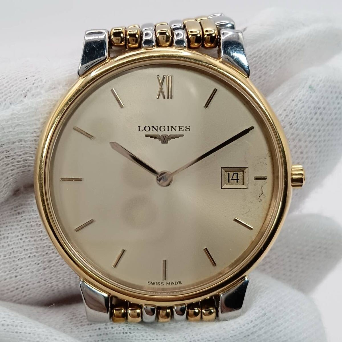 LONGINES/ロンジン/グランドクラシック/ヴィンテージ/ゴールド/腕時計/動作未確認_画像6