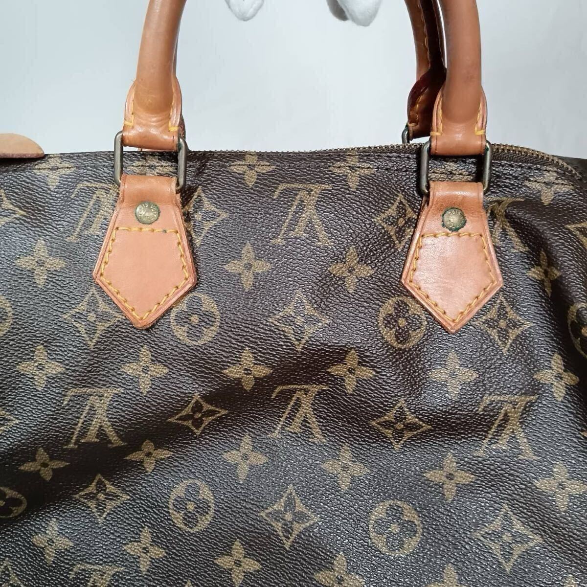 LOUIS VUITTON/ルイヴィトン/スピーディ40/モノグラム/ミニボストン/ヴィンテージ/ハンドバッグ/レザー_画像6