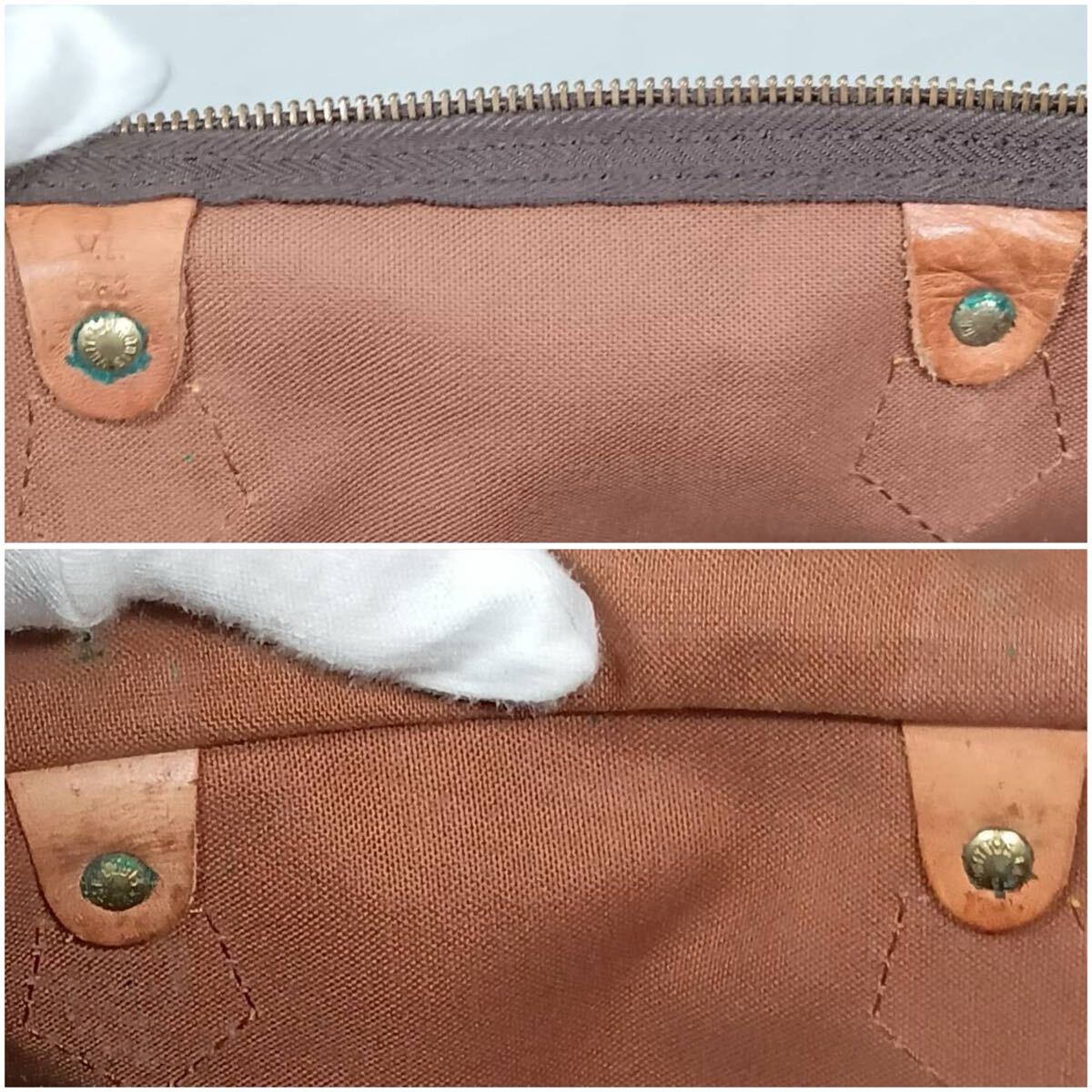 LOUIS VUITTON/ルイヴィトン/スピーディ40/モノグラム/ミニボストン/ヴィンテージ/ハンドバッグ/レザー_画像7