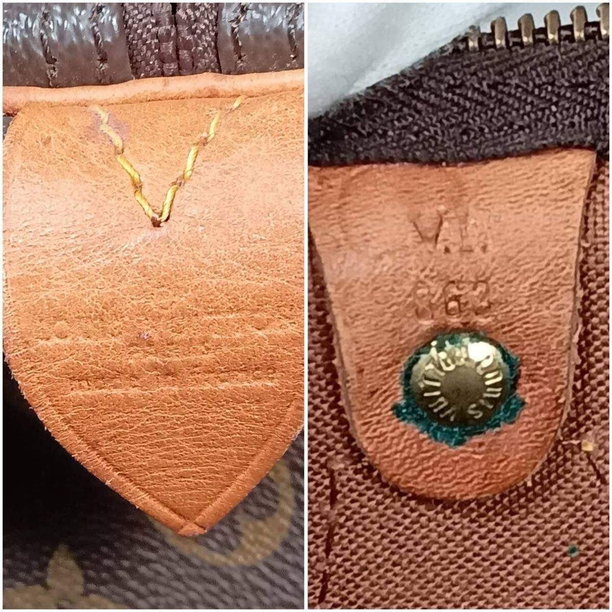 LOUIS VUITTON/ルイヴィトン/スピーディ40/モノグラム/ミニボストン/ヴィンテージ/ハンドバッグ/レザー_画像8