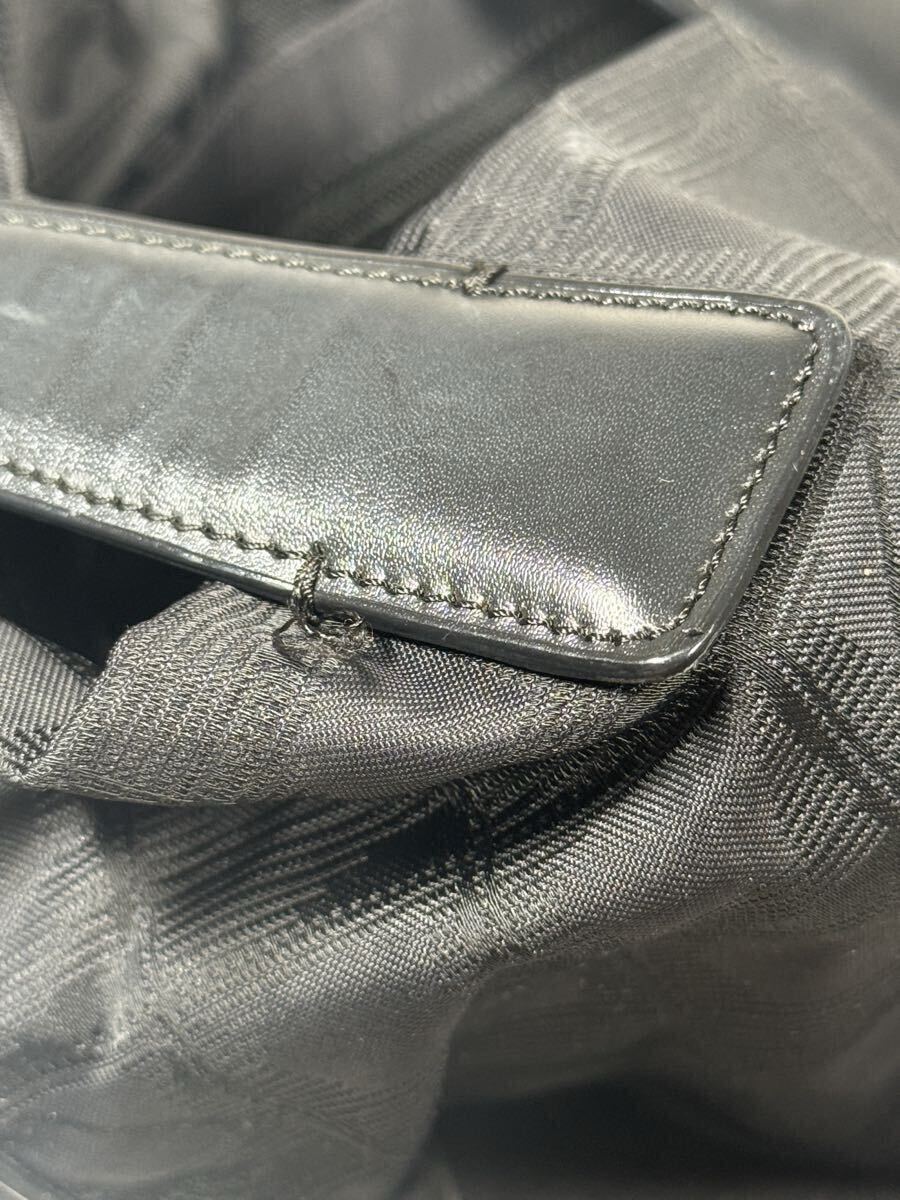 CHANEL/シャネル/ニュートラベルライン/トートバッグ/ブラック/ナイロン/ブラック/ヴィンテージ_画像10