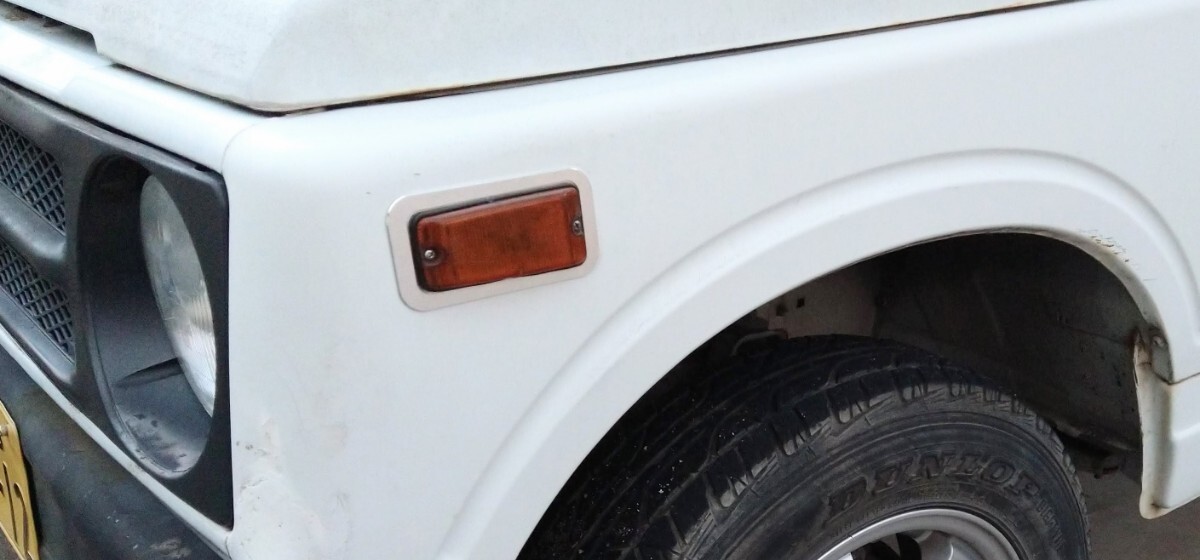 スズキ 純正  新品 JA11 12 JA22 ジムニー 左右 フロントサイドウインカーレンズ  フロントサイドマーカー 送料無料_画像4